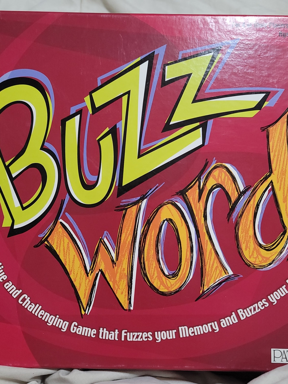 Buzz Word Card Board Game Great For Parties! Euc